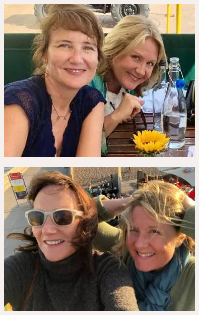 Alison Larkin and Lucy Shuttleworth